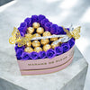 Small Aromatic Heart Box - Rose Soaps - Madame De Fleur
