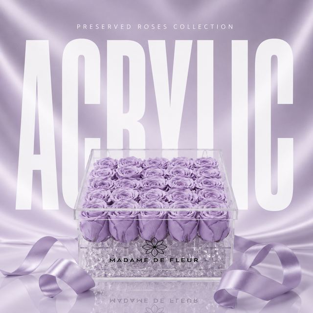 Acrylic Preserved Roses Box Collection