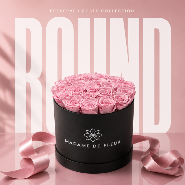 Round Preserved Roses Collection