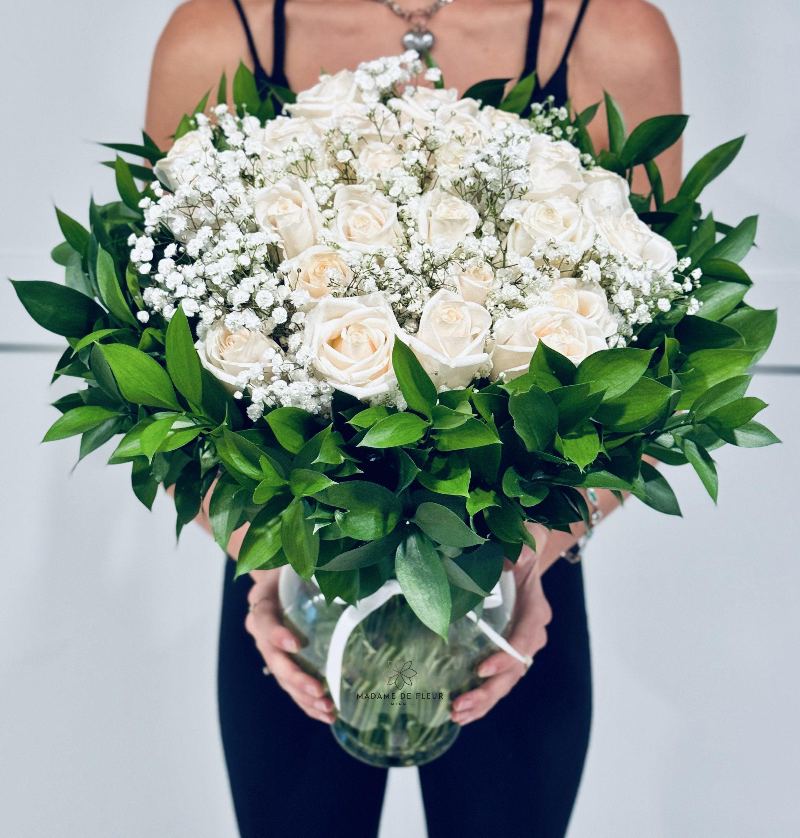 Fresh Roses Delivery in Miami | Fresh Rose Arrangements