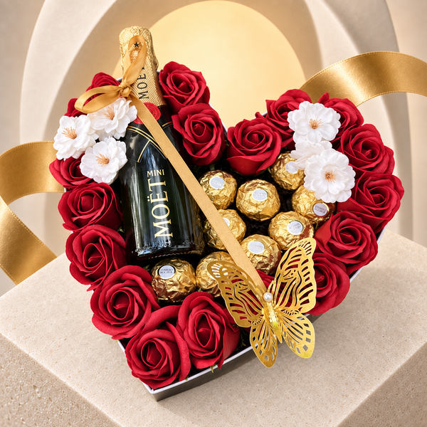 Medium Scented Rose Soaps Gift Box