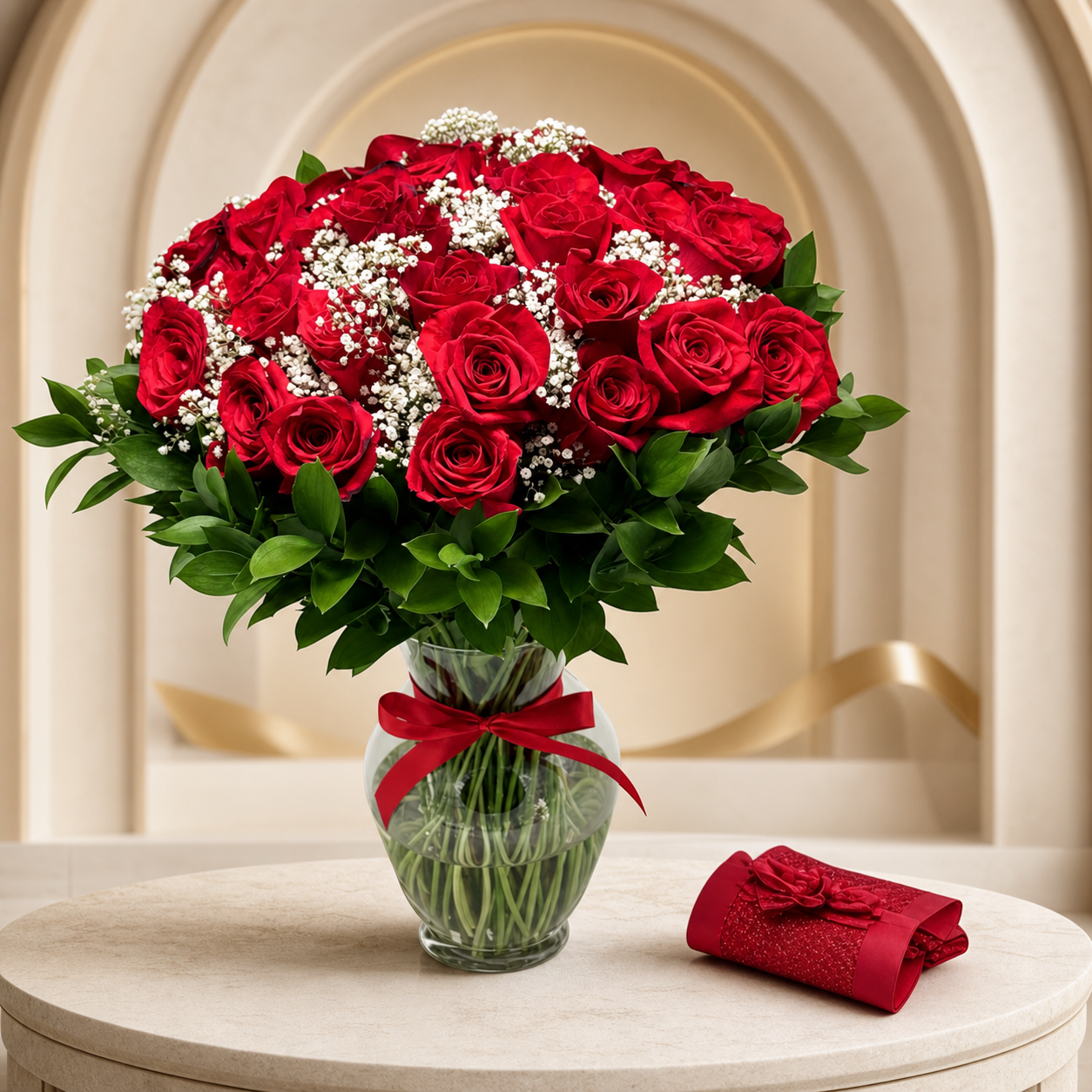 Classic 2 Dozens of Fresh Roses
