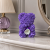 Small Purple Rose Bear
