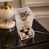 Single Tall Acrylic Box with LED - Preserved Rose