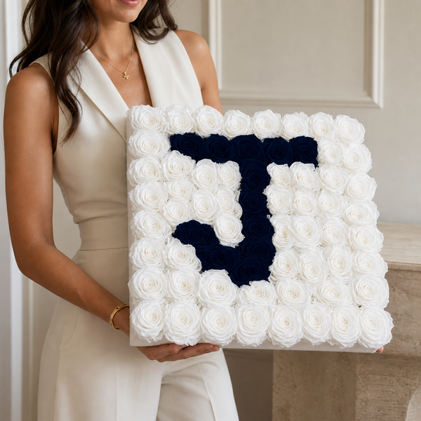 Jumbo Square Box - Preserved Roses