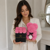 Petite Love Duo - Rose Bear & Rose Box, photo 3 - Madame De Fleur