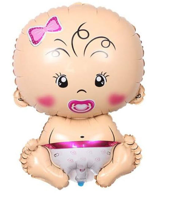 Baby Girl Shape Balloon 