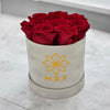XS Round Box - Preserved Roses - Madame De Fleur