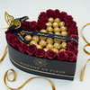 XL Aromatic Heart Box - Rose Soaps