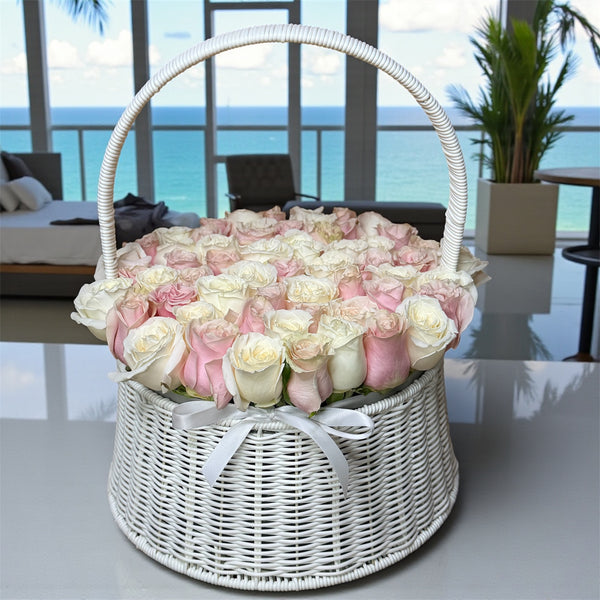 La Vie en Roses Basket - Madame De Fleur