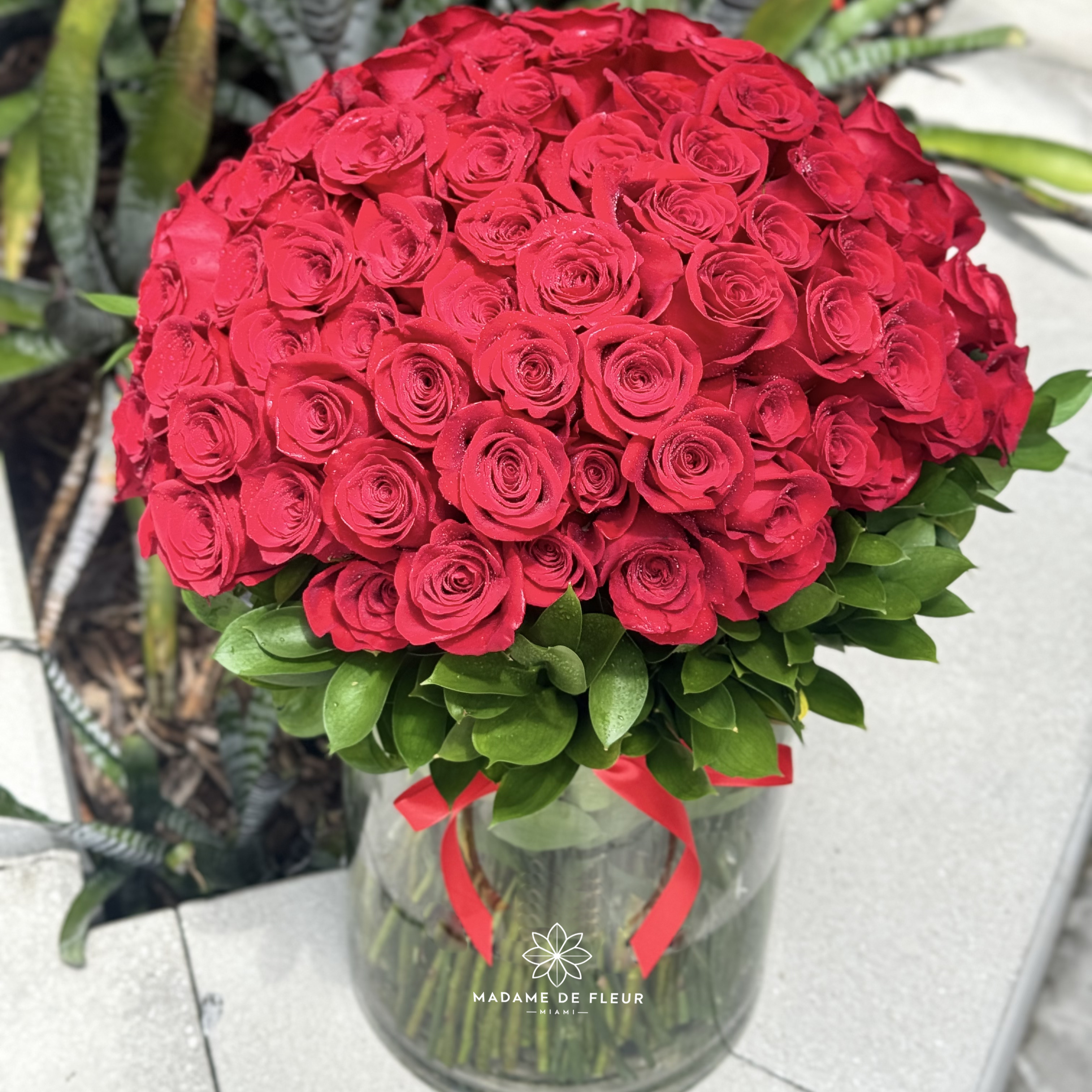 Classic MDF 50 Fresh Roses - PRE ORDER 24H IN ADVANCE