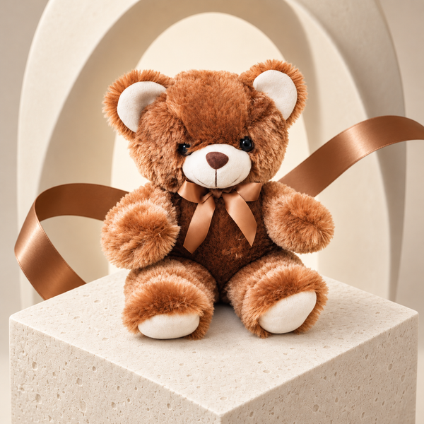 Small brown teddy bear — main product view