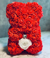 Small Red Rose Bear