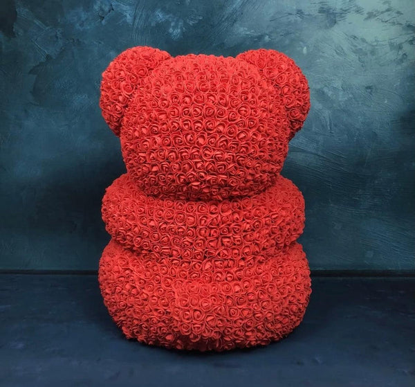 XL Red Rose Bear - LIMITED EDITION