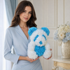 Medium It's A Boy Rose Bear, photo 2 - Madame De Fleur