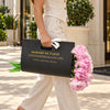 My Peonies Tote carried by a model - Madame De Fleur