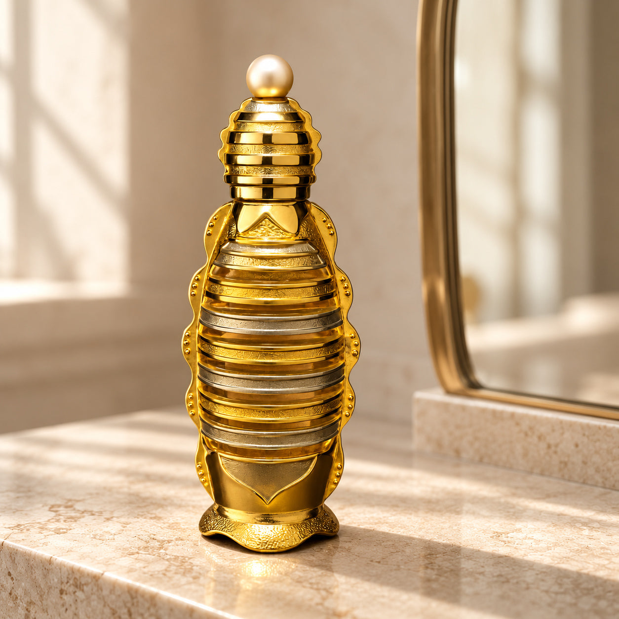 Velvet Musk concentrated perfume oil — lifestyle view